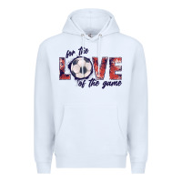 White soccer love of the game Premium Hoodie - JahusDesignShop