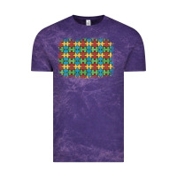 Cloud Purple autism awareness background Vintage Tee - Artiststas