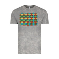 Cloud Rock autism awareness background Vintage Tee - Artiststas