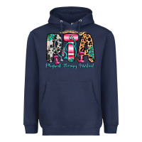 Navy pta physical therapy assistant Heavyweight Hoodie - Zillion Design Studio