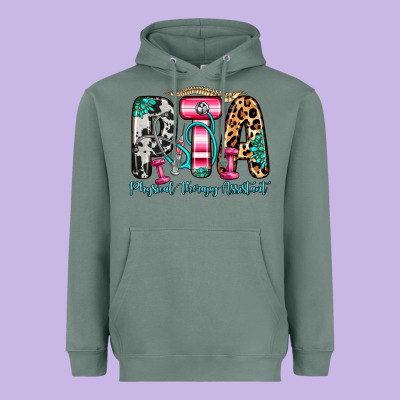 Heavyweight Hoodie pta physical therapy assistant
