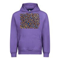 Tulip leopard with navy blue glitter Urban Hoodie - Artiststas