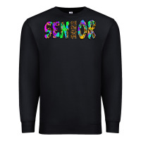 Black senior 2022 tie die leopard Premium Sweatshirt - RanaPortraitStore