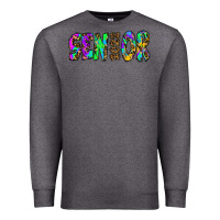Charcoal Heather senior 2022 tie die leopard Premium Sweatshirt - RanaPortraitStore