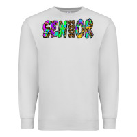 Dove Grey senior 2022 tie die leopard Premium Sweatshirt - RanaPortraitStore