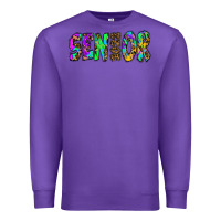 Purple senior 2022 tie die leopard Premium Sweatshirt - RanaPortraitStore