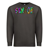 Smoke senior 2022 tie die leopard Premium Sweatshirt - RanaPortraitStore