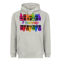 Moon Dust teacher life crayons Heavyweight Hoodie - texasbilliewilder
