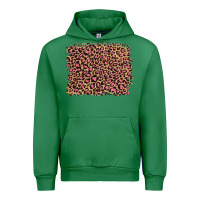Emerald leopard with pink glitter Urban Hoodie - Artiststas
