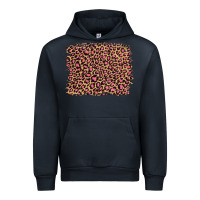 Navy leopard with pink glitter Urban Hoodie - Artiststas