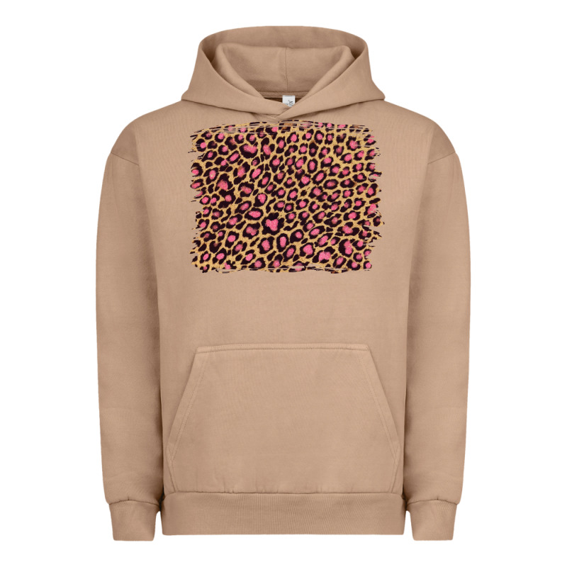 Leopard With Pink Glitter Urban Hoodie by Artiststas | Teevron