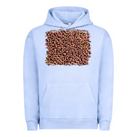 Pigment Grape Ice leopard with pink glitter Urban Hoodie - Artiststas