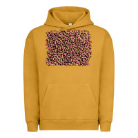 Pigment Peanut Butter leopard with pink glitter Urban Hoodie - Artiststas