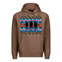 Chestnut armed forces day soldier Premium Hoodie - Artiststas