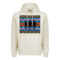 Oatmeal Heather armed forces day soldier Premium Hoodie - Artiststas