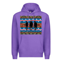 Purple armed forces day soldier Premium Hoodie - Artiststas
