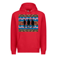 Red armed forces day soldier Premium Hoodie - Artiststas