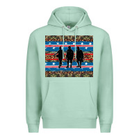 Seafoam armed forces day soldier Premium Hoodie - Artiststas