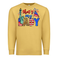 Antique Gold that's my lady 4th of july Premium Sweatshirt - Zillion Design Studio