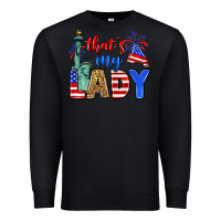 Black that's my lady 4th of july Premium Sweatshirt - Zillion Design Studio