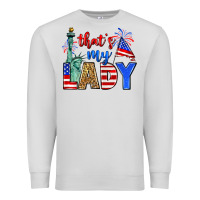 Dove Grey that's my lady 4th of july Premium Sweatshirt - Zillion Design Studio