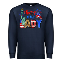 Navy that's my lady 4th of july Premium Sweatshirt - Zillion Design Studio