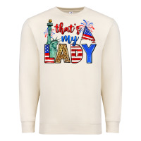 Sandshell that's my lady 4th of july Premium Sweatshirt - Zillion Design Studio
