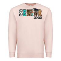 Pale Pink western senior 2022 Premium Sweatshirt - RanaPortraitStore