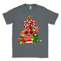 Charcoal Heather christmas  gnomes Classic Tee - FaDigitalArtStudio