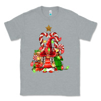 Heather Grey christmas  gnomes Classic Tee - FaDigitalArtStudio