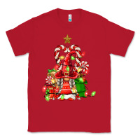 Red christmas  gnomes Classic Tee - FaDigitalArtStudio