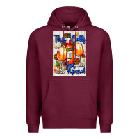 Burgundy this calls for aperol   air freshener Premium Hoodie - AdoDesignShop