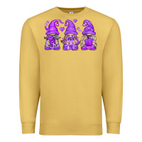 Antique Gold Domestic Violence Warrior Gnomes Premium Sweatshirt - texasbilliewilder