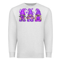 Oatmeal Heather Domestic Violence Warrior Gnomes Premium Sweatshirt - texasbilliewilder