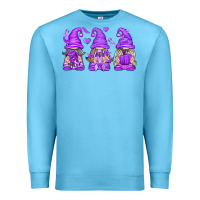 Ocean Blue Domestic Violence Warrior Gnomes Premium Sweatshirt - texasbilliewilder