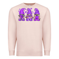 Pale Pink Domestic Violence Warrior Gnomes Premium Sweatshirt - texasbilliewilder