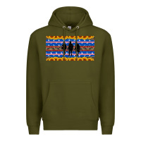 Army Green armed forces day soldier Premium Hoodie - Artiststas