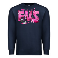 Navy Environmental Services Breast Cancer Premium Sweatshirt - texasbilliewilder