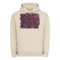 Pigment French Oak pink leopard with pink glitter Urban Hoodie - Artiststas