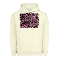 Pigment Pistachio pink leopard with pink glitter Urban Hoodie - Artiststas