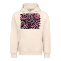 Sandshell pink leopard with pink glitter Urban Hoodie - Artiststas