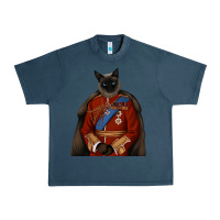 Midnight Navy Pet Portraits, Custom Pet Portraits, Renaissance Pet Portraits, Custom Urban Heavy Tee - RanaPortraitStore