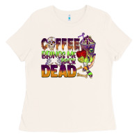 Bone coffee brings me back dead Ladies Tee - BarkalooDesign