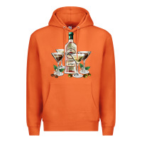 Carrot martini glasses and martini bottle Premium Hoodie - AdoDesignShop
