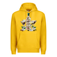 Lemon martini glasses and martini bottle Premium Hoodie - AdoDesignShop