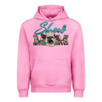 Fuchsia Pink show mom aztec cowhide heifer Urban Hoodie - Artiststas