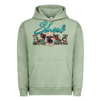 Pigment Oil Green show mom aztec cowhide heifer Urban Hoodie - Artiststas