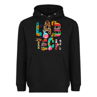 Black lab tech Heavyweight Hoodie - Zillion Design Studio