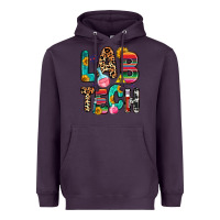 Plum lab tech Heavyweight Hoodie - Zillion Design Studio