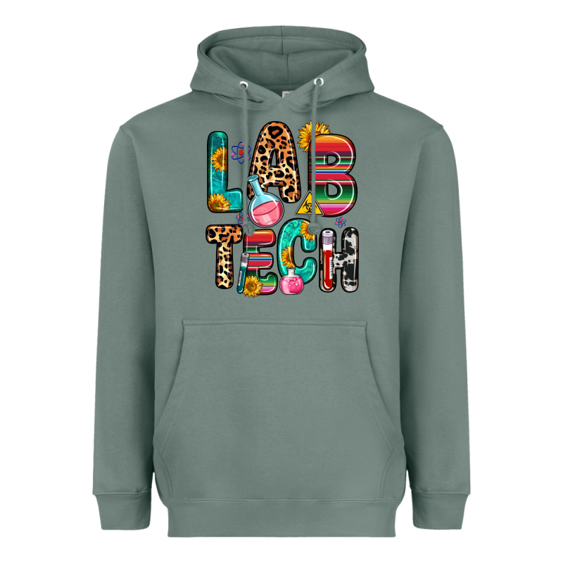 Lab Tech Heavyweight Hoodie by Zillion Design Studio | Teevron